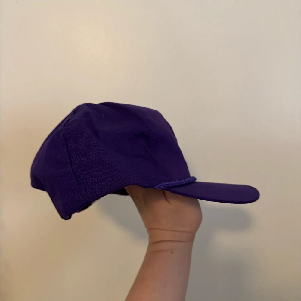 Purple Geometric Pattern Cap - Picture 3 of 6